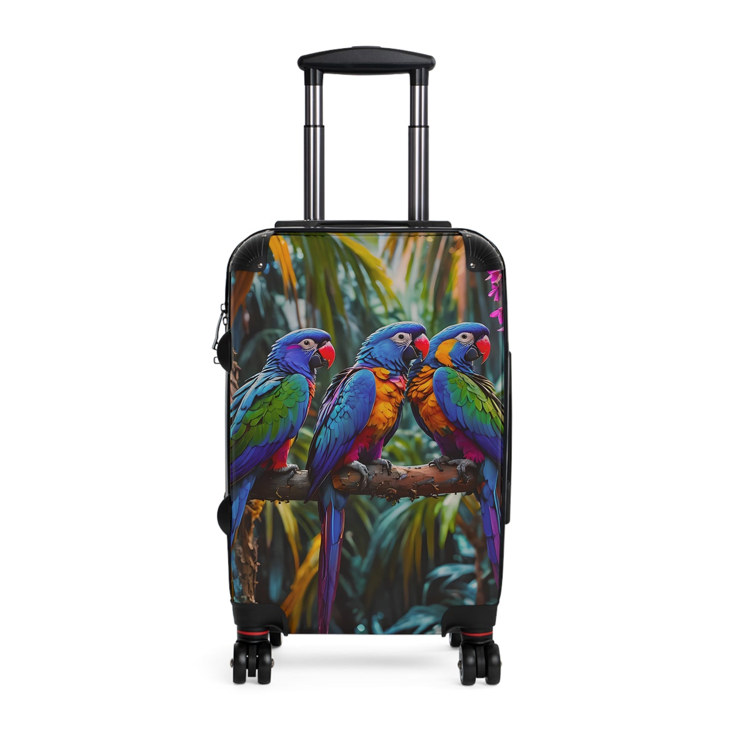 Blue Parrot Cabin Suitcase