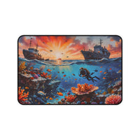 Diver & Shipwreck Desk Mat