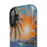 Tropical Beach Vibes Magnetic Tough Case