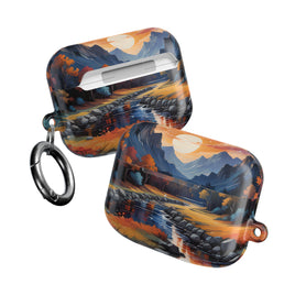 Scenic Mountain Sunset AirPod Case