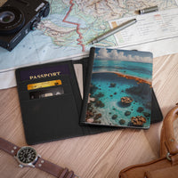 Turquoise Ocean & Coral Reefs Passport Cover