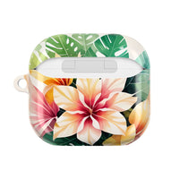 Hibiscus & Monstera AirPods Case