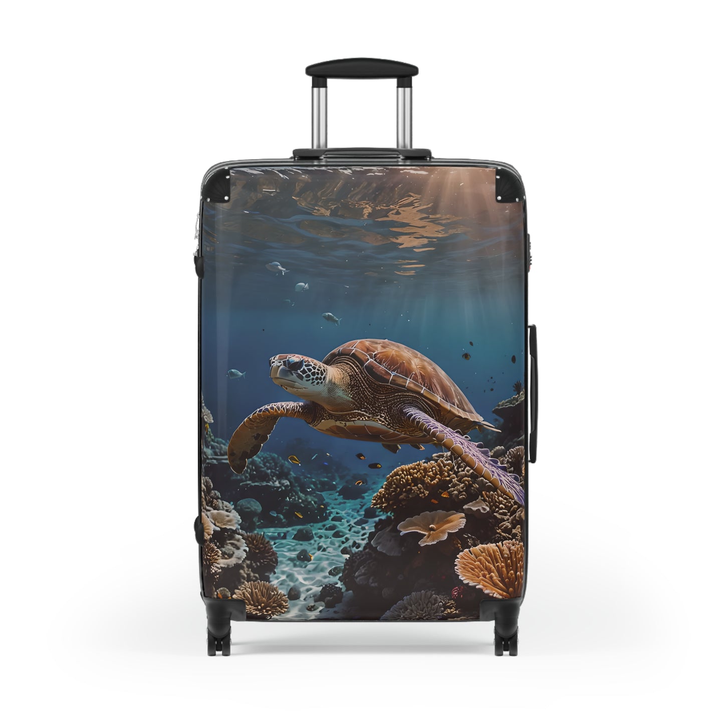 Sea Turtle Swimming Cabin Suitcase