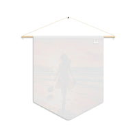 Sunset Beach Girl Boho Summer Wall Decor