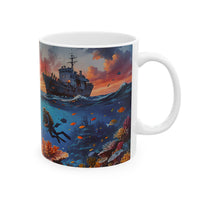 Ocean Dive Ceramic Mug