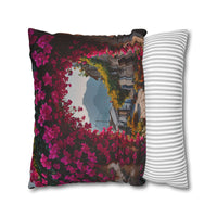 Floral Village Arch Pillowcase