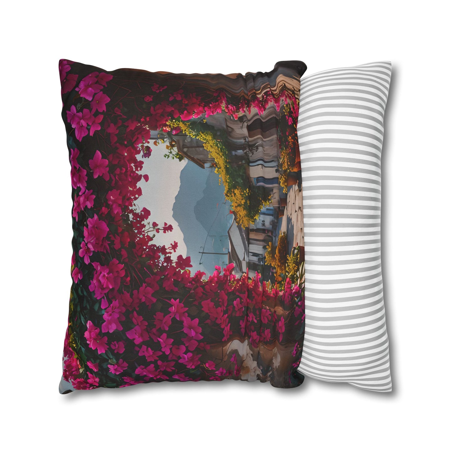 Floral Village Arch Pillowcase