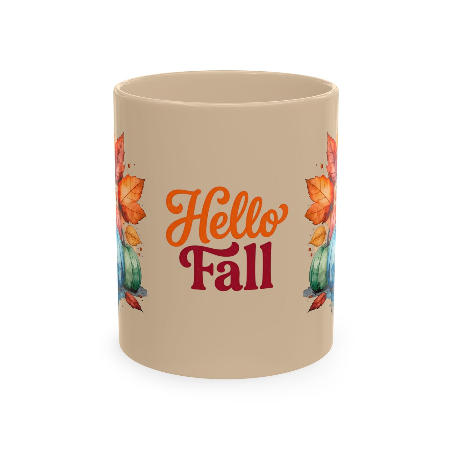 Hello Fall Ceramic Mug