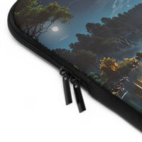 Serene Blue Moon Laptop Sleeve