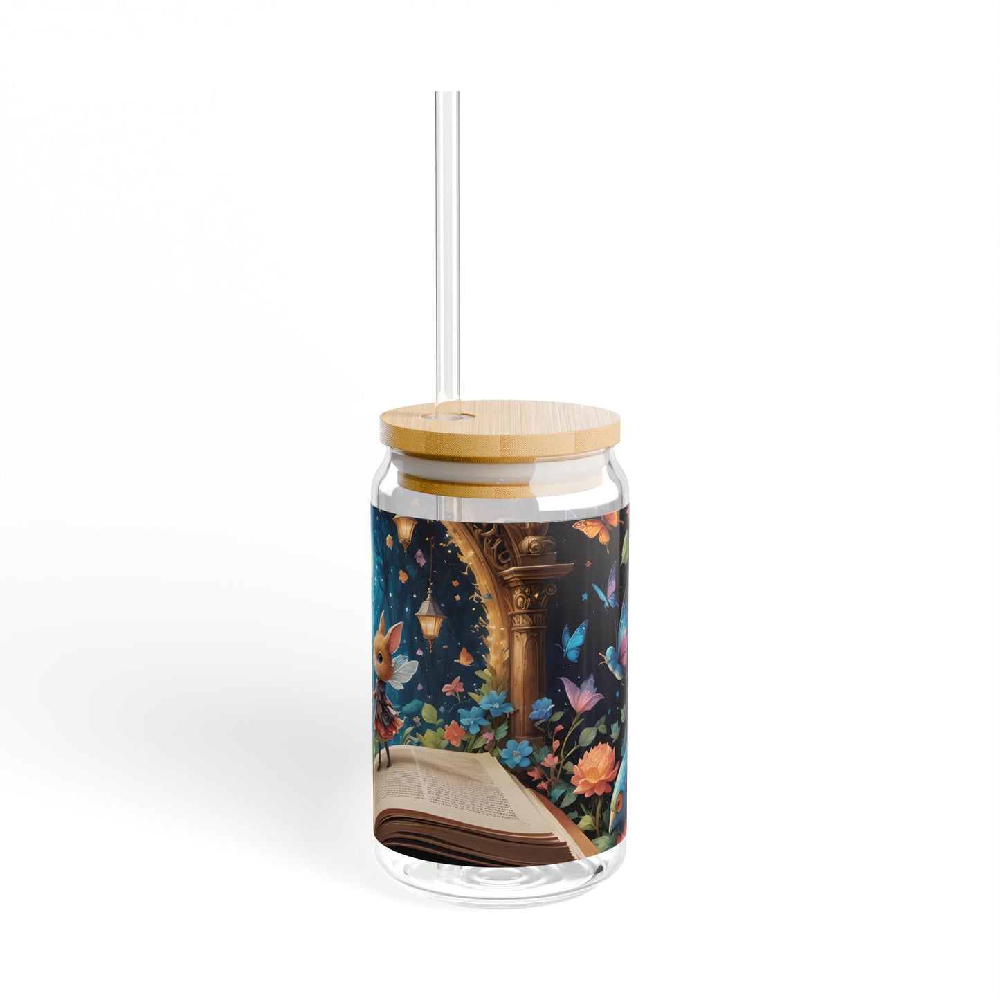 Fantasy Storybook Escape Sipper Glass