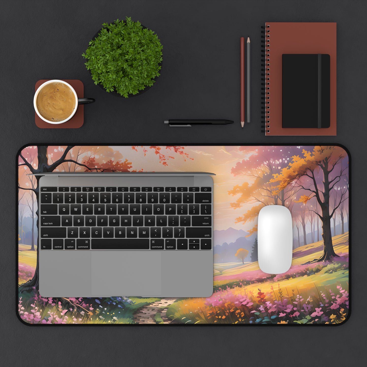 Sunrise Meadow Desk Mat