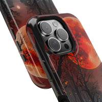Red Moon Forest Magnetic Phone Case