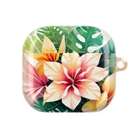 Hibiscus & Monstera AirPods Case