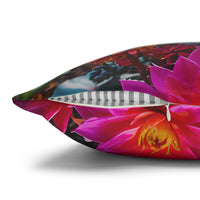 Bright Colorful Succulents Pillow Cover