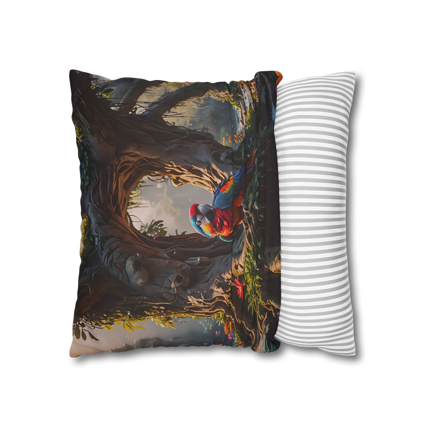Tropical Paradise Parrot Pillowcase