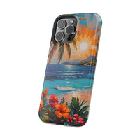 Tropical Beach Vibes Magnetic Tough Case