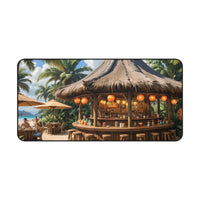 Tropical Tiki Bar Desk Mat