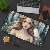 Ethereal Fantasy Forest Fairy Desk Mat