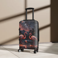 Flamingo Night Cabin Suitcase