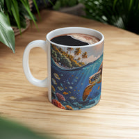 Sea Turtle Ocean Ceramic Mug