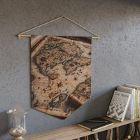 Sea Voyagers Ancient Map Pennant