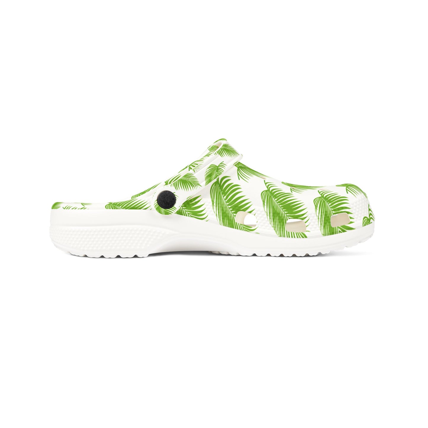 Tropical Palm Leaf Clogs