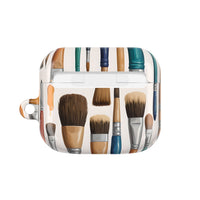 Artistic Paintbrush Pattern AirPods Case