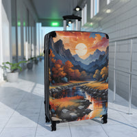 Scenic Mountain Adventure Travel Suitcase