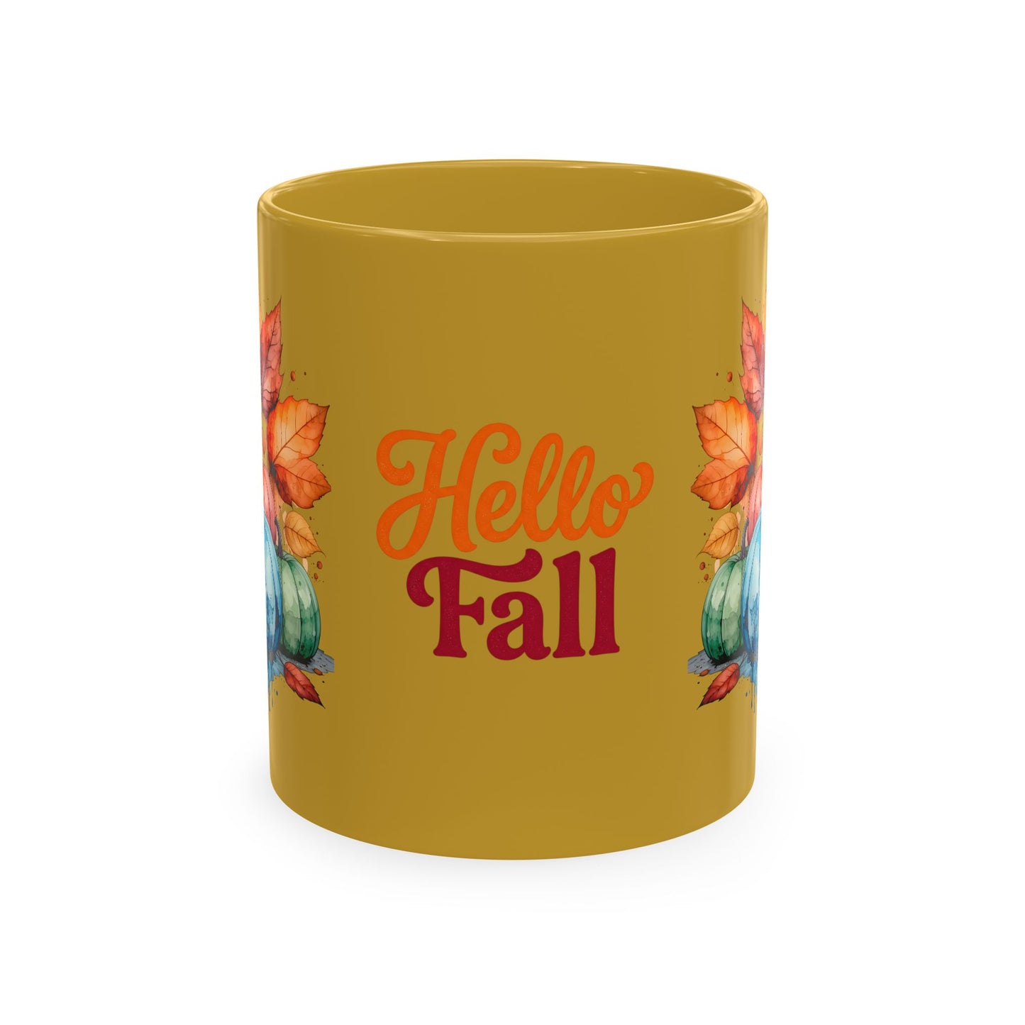 Hello Fall Ceramic Mug