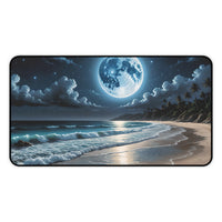 Blue Moon & Beach Desk Mat