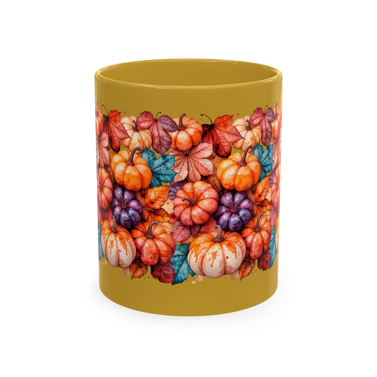 Autumn Pumpkins Ceramic Mug