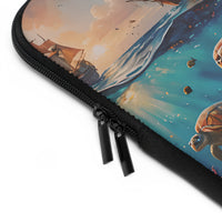 Sea Turtle Dive Laptop Sleeve