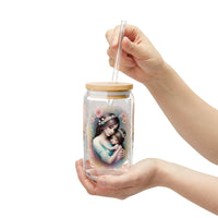 Mother & Child Glass Sipper