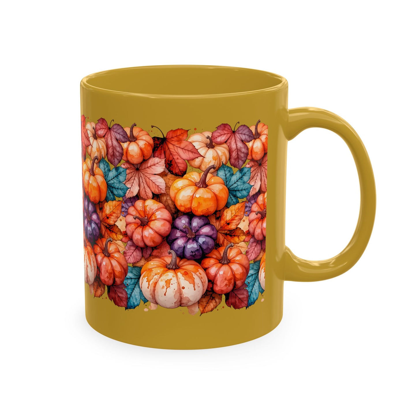 Autumn Pumpkins Ceramic Mug