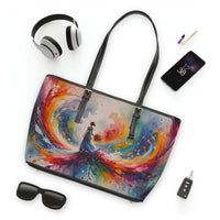 Colorful Muse PU Leather Shoulder Bag