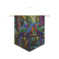 Rainforest Blue Macaws Wall Decor