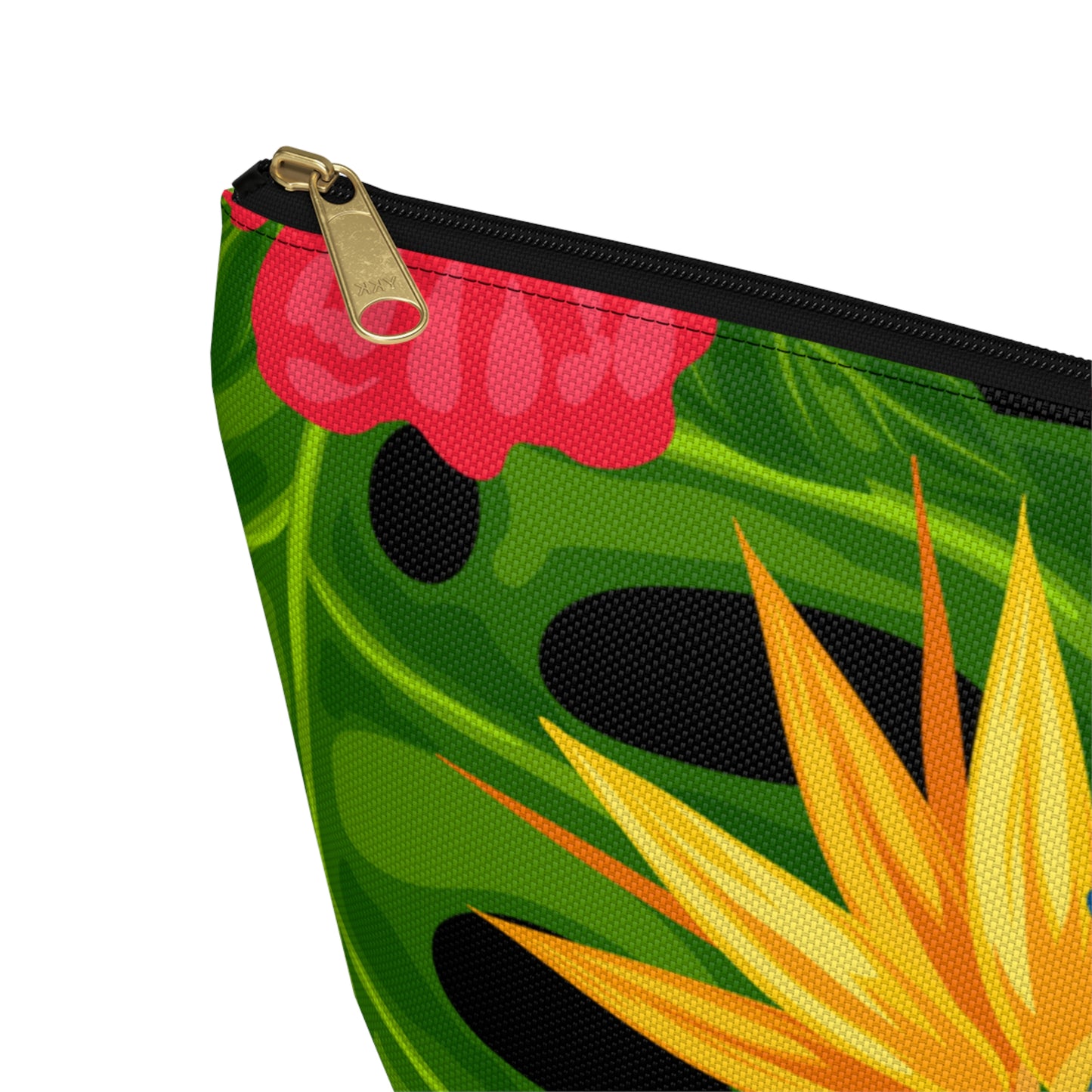 Bird of Paradise & Plumeria Accessory Pouch