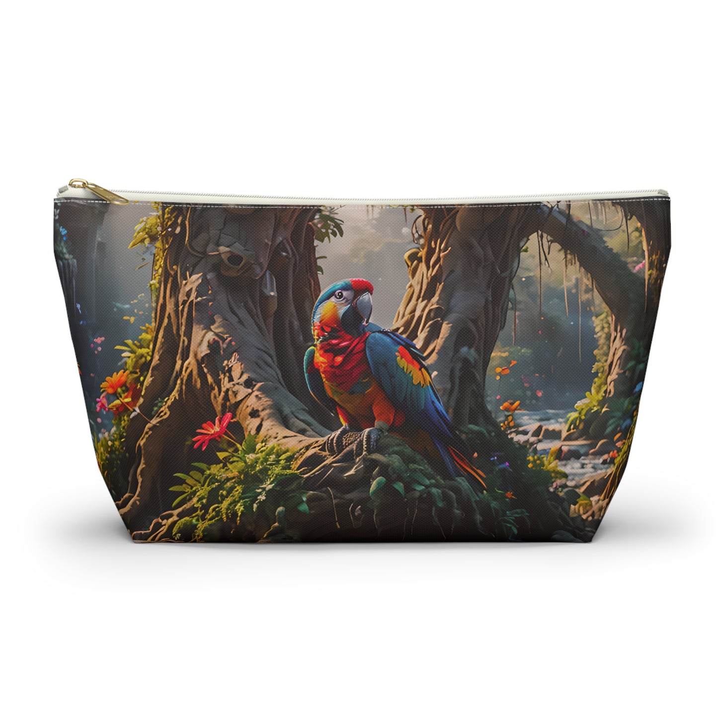 Parrot Forest Accessory Pouch