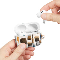 Artistic Paintbrush Pattern AirPods Case