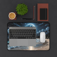 Blue Moon & Beach Desk Mat
