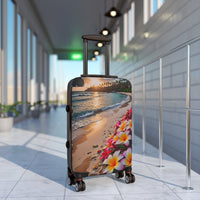 Sunset Plumeria Cabin Suitcase