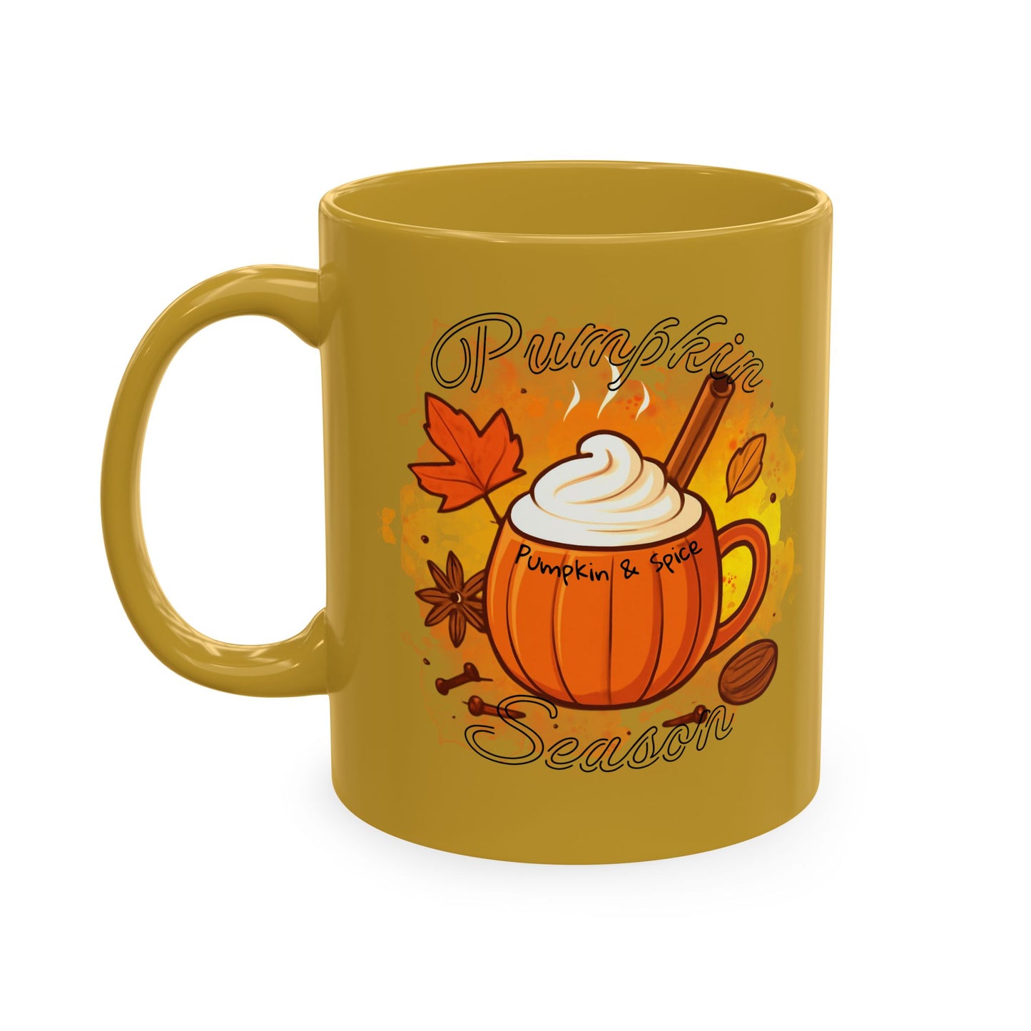 Pumpkin Spice Season Ceramic Mug