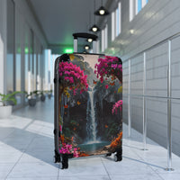 Tropical Waterfall Cabin Suitcase