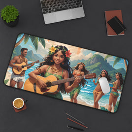 Hawaiian Luau Island Desk Mat