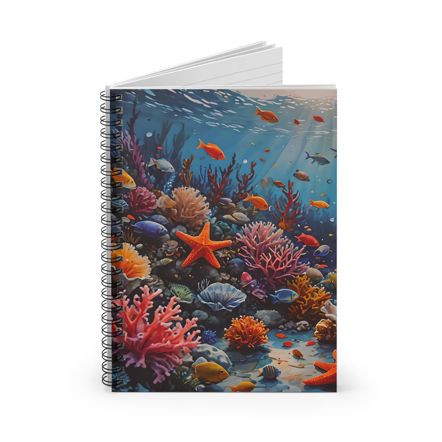 Underwater Ocean Sea Life Notebook Journal
