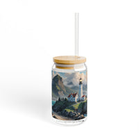 Lighthouse Coastal Sipper Glass