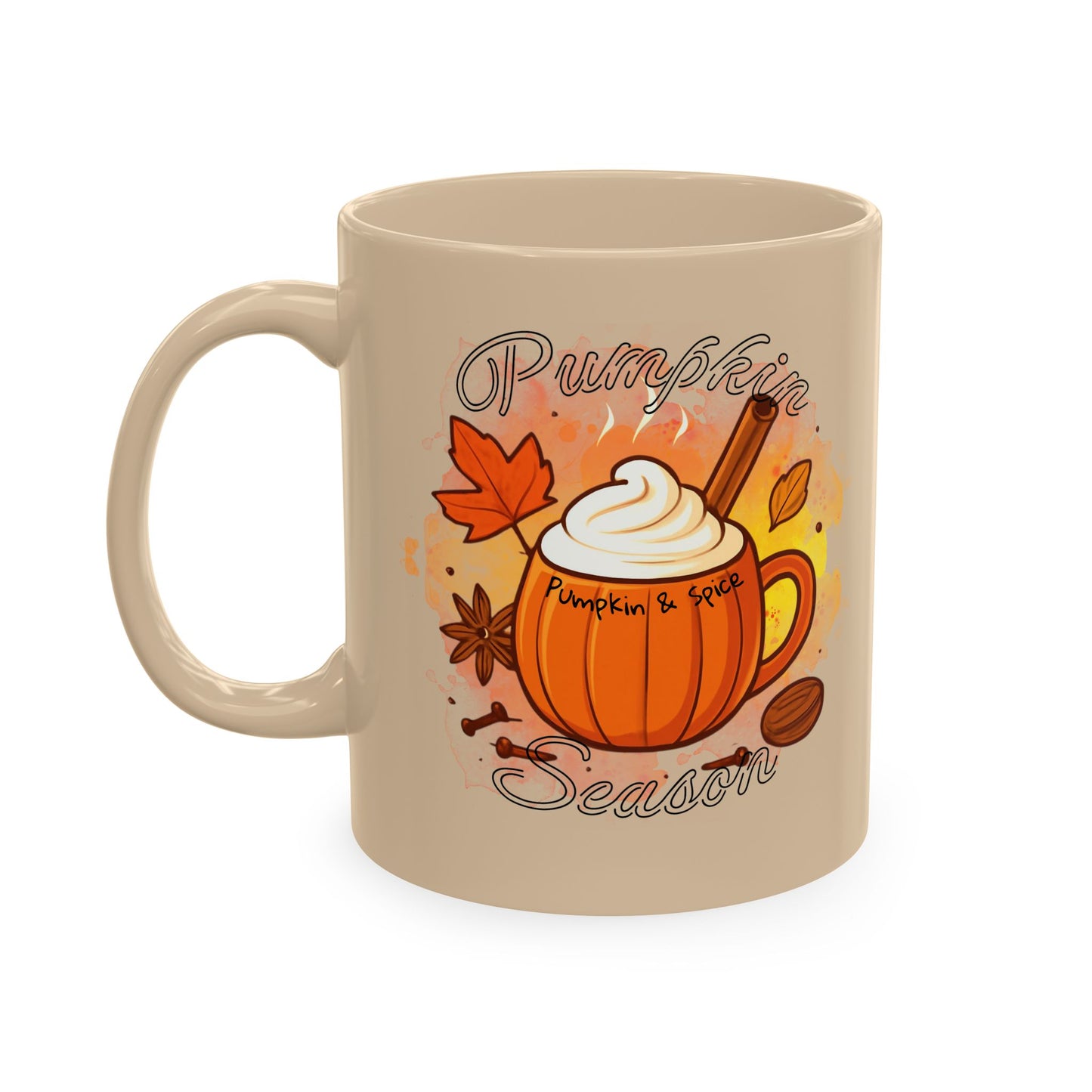 Pumpkin Spice Season Ceramic Mug