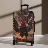Rooster Farmyard Travel Suitcase