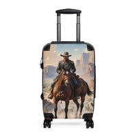 Old Western Travel Suitcase