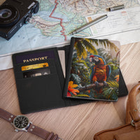 Macaw Parrot Tropical Forest Passport Cover